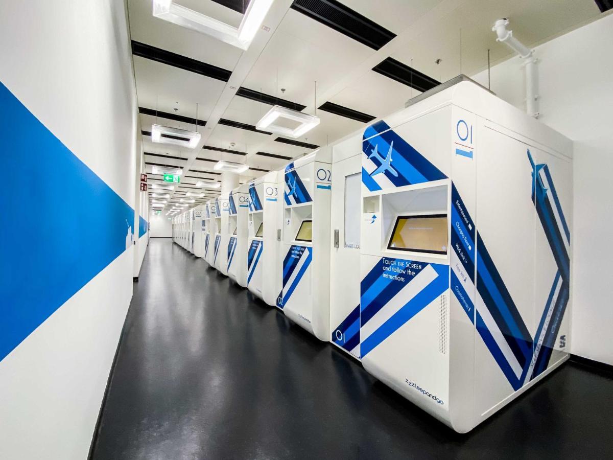Resting Pods - Zzzleepandgo Wien Airport Schwechat Exterior foto